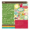 Jillibean Soup - Sweet & Sour Soup - 12X12 Cardstock Stickers
