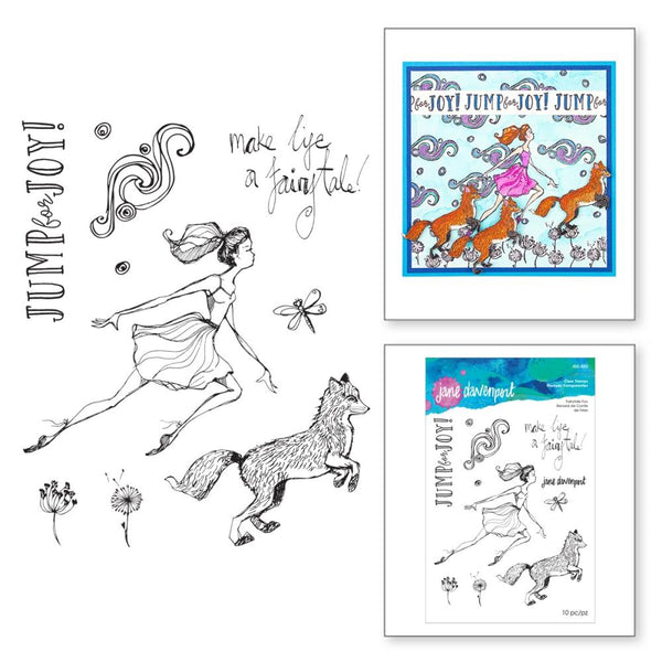 Jane Davenport Whimsical & Wild Collection Clear Stamps Set - Fairytale Fox*
