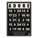 Jenni Bowlin - Bingo Cards Black - Adore