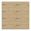 Jenni Bowlin - Kraft Die-Cut & Perforated Paper - Receipt
