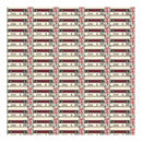 Jenni Bowlin - Red/Black Extension - Coupon 12X12 Paper (Pack Of 10)