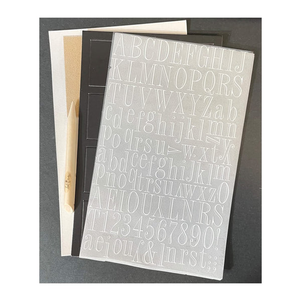 Heidi Swapp - Chipboard Kits- Rectangle- Jet/White*