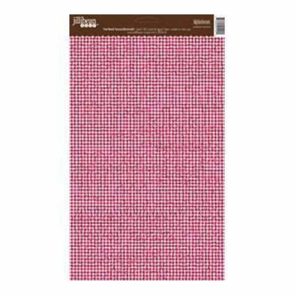 Jillibean-Soup - Alphabeans 7X13 Cardstock Stickers - Herbed Houndstooth