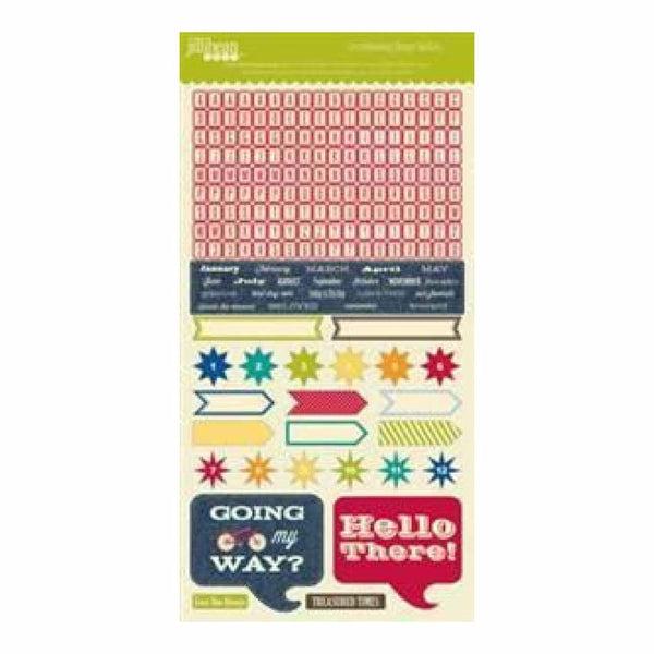 Jillibean Soup - Irish Farm House Soup - Coordinating Shape Stickers