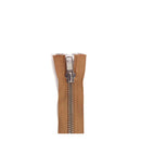 Junkitz - Self-adhesive Zipper - 4 Inches - Brown