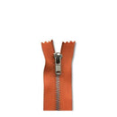 Junkitz - 6 Inches Copper - Metal Zipper