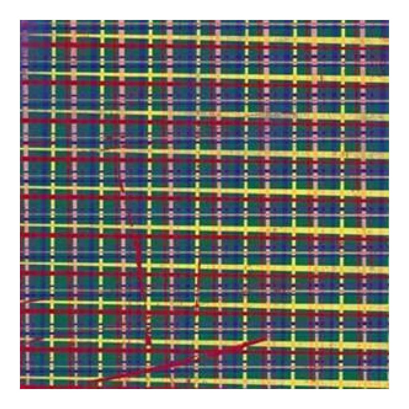 Junkitz - Brights Petite Plaid 12X12 Patterned Paper (Pack Of 10)
