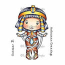 La-La Land Cling Mount Rubber Stamps 4In. X3in. Egyptian Mummy Marci
