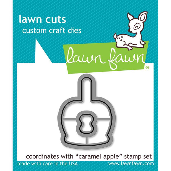 Lawn Cuts Custom Craft Die - Caramel Apple