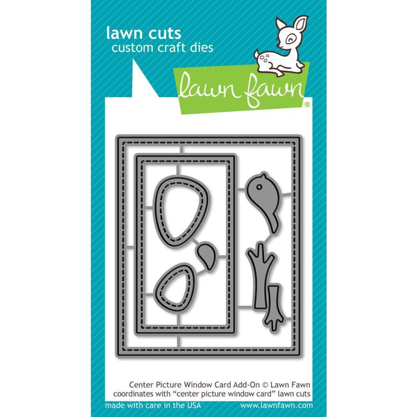 Lawn Fawn - Lawn Cuts Custom Craft Die Centre Picture Window Card Add-On