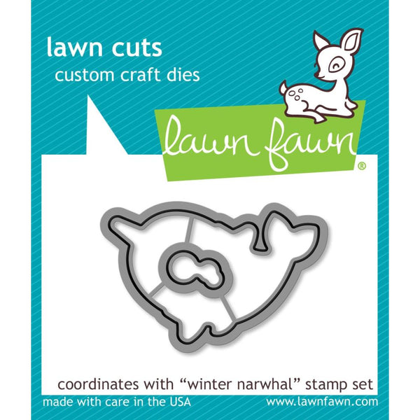 Lawn Cuts - Custom Craft Die - Winter Narwhal*