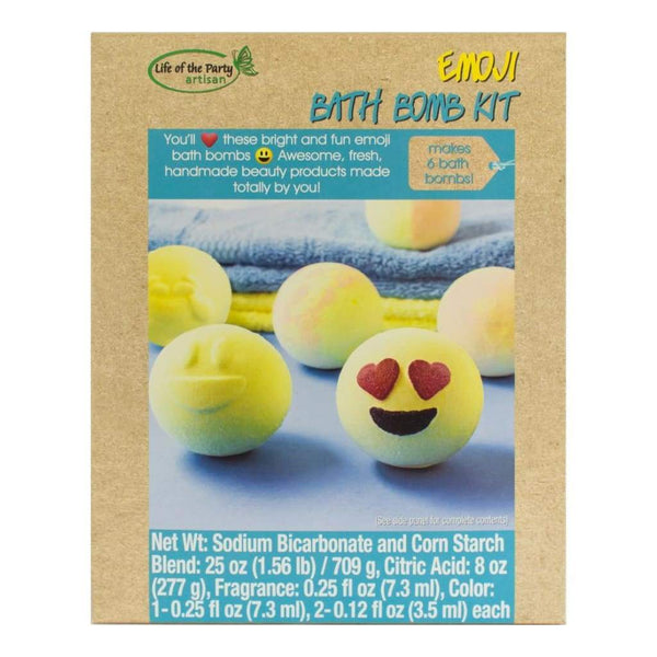 Life Of The Party - Bath Bomb Kit - Makes 6 Emoji