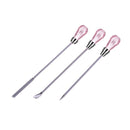 Poppy Crafts Resin Craft Tool 3 Pack - Light Pink
