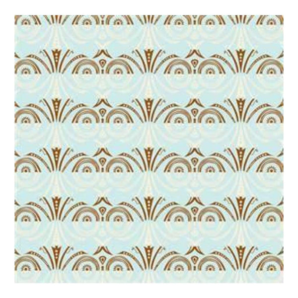 Li'l Davis - Vbilt 12X12 Patterned Paper Stripe Sky (Pack Of 10)