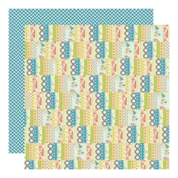 Lilybee Design - Pinwheel - Picnic Basket 12X12 D/Sided Paper (Pack Of 10)