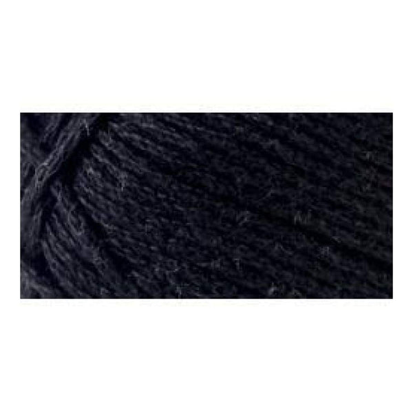 Lion Brand 24/7 Cotton Yarn - Black - 3.5oz/100g