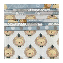 Fabric Palette Fat Eighths 9"x21" - 1 Bundle (8pcs) - Colours and Patterns - Baby Lion*