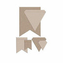 Little B Cutting Die Pennants 6 Pack 1-6.5 Inch