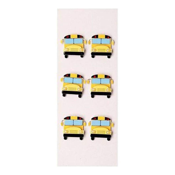 Little B Mini Stickers - School Bus