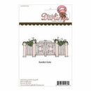 Little Darlings Unmounted Rubber Stamp 5.37In. X2.377In. Garden Gate
