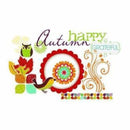 Little Yellow Bicycle - Hello Fall - Clear Cuts Shapes