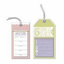 Little Yellow Bicycle - Tiny Princess - Specialty Stitched Canvas & Cardstock Tags