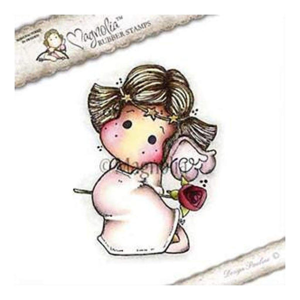 Magnolia - A Touch Of Love Cling Stamp 5.5 Inch X3.75 Inch  Package Tilda With Star Diadem