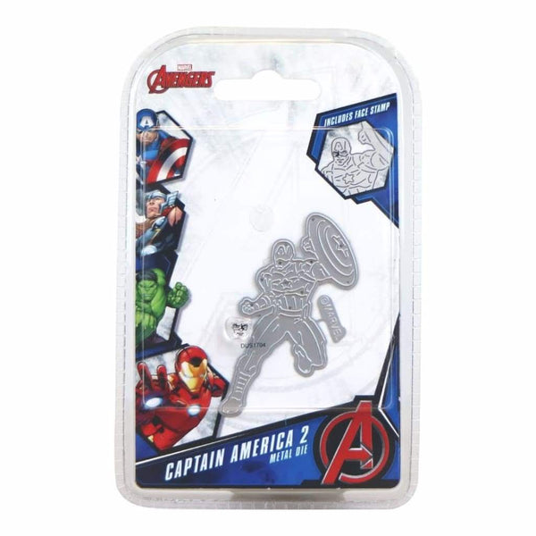 Marvel Die And Face Stamp Set Avengers Captain America 2