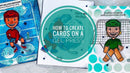 Simon Hurley Create Cling Stamps 6"x 9" - Hockey Buddies*
