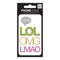 Me & My Big Ideas - Phone Bling Stickers Lol Omg Lmao Multicolor