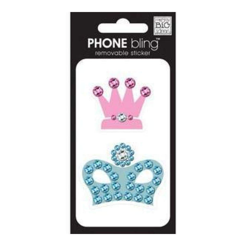 Me & My Big Ideas - Phone Bling Stickers Simple Crowns Multicolor