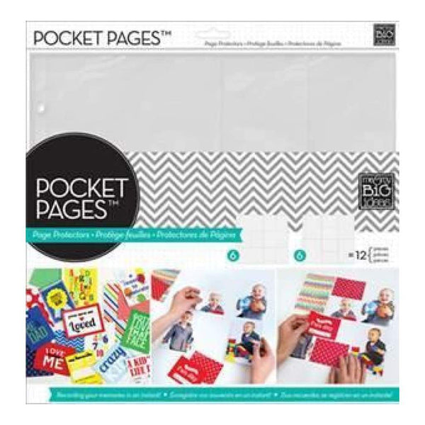 Me & My Big Ideas - Pocket Pages - Design #1 12/Pk