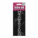 Me & My Big Ideas - Rhinestone Iron-Ons Large Bridesmaid