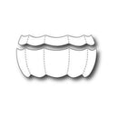 Memory Box Die - Quilted Balloon Stripes