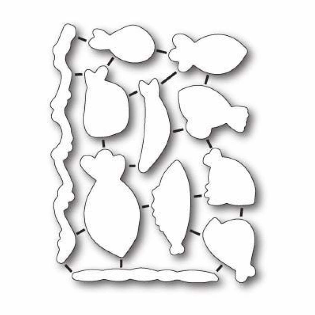 Memory Box Open Studio Die Fish Tales Die Set