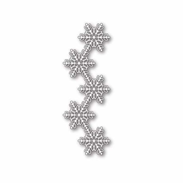 Memory Box PoppyStamps Die - Pickering Snowflake Border