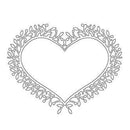 Memory Box - Poppystamps - Woodland Heart Frame