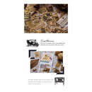 Poppy Crafts Fate Symphony Gold Foil Sticker collection - Vintage Measuring*