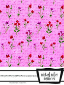 Michael Miller Memories - Half Yard - I Love You Pink