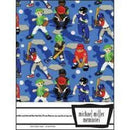 Michael Miller Memories Half Yard Fabric - Little League Blue*