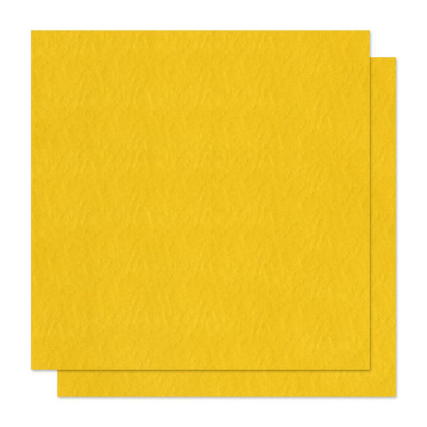 Bazzill Mono Cardstock 12"X12" Classic Yellow/Canvas