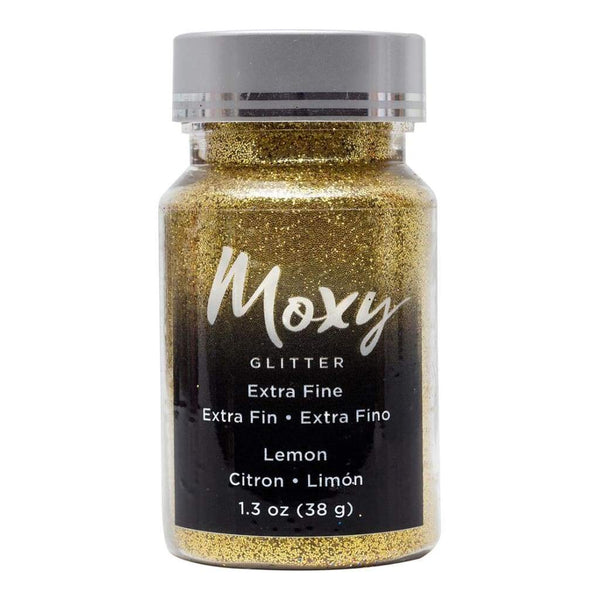 Moxy Glitter Extra Fine 1.5oz - Lemon