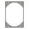 Mpress A4 Embossing Folders - Vine Frame