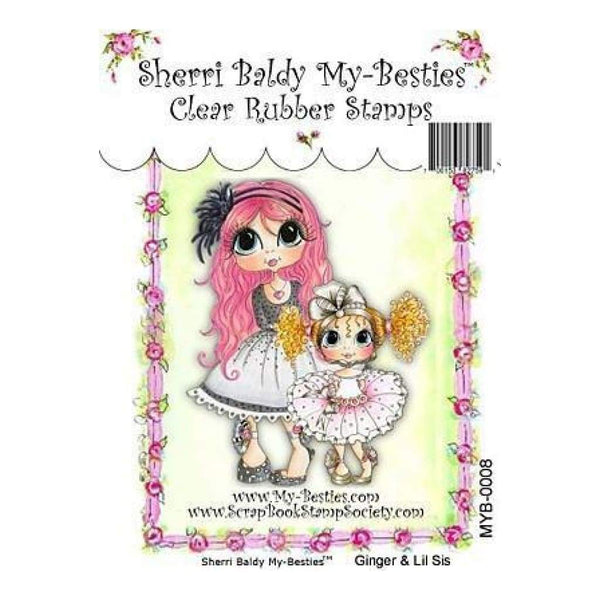 My Besties Clear Stamps 4Inch X6inch  Gil & Little Sister