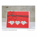 My Favourite Things - Die-namics Hearts in a Row - Horizontal*