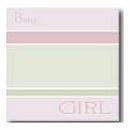 My Mind's Eye - Baby Girl 8X8 Layover Layout- Ready To Use Transparency