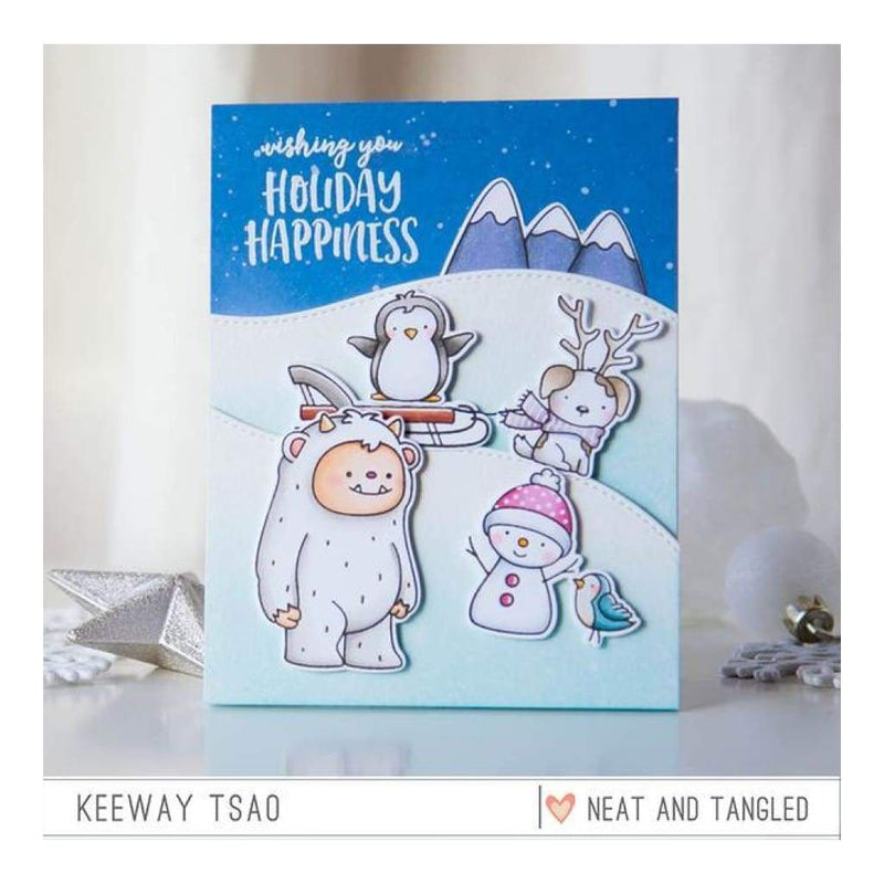 Neat & Tangled Clear Stamps 4 inch X6 inch Get Yeti*