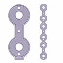 Nellie's Choice - Bracelet Border Die - Jumbo Round