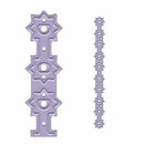 Nellie's Choice - Bracelet Border Die - Stars