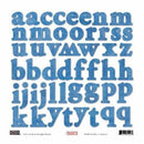 Paper Loft - Wild Blue L/C Alpha Sticker